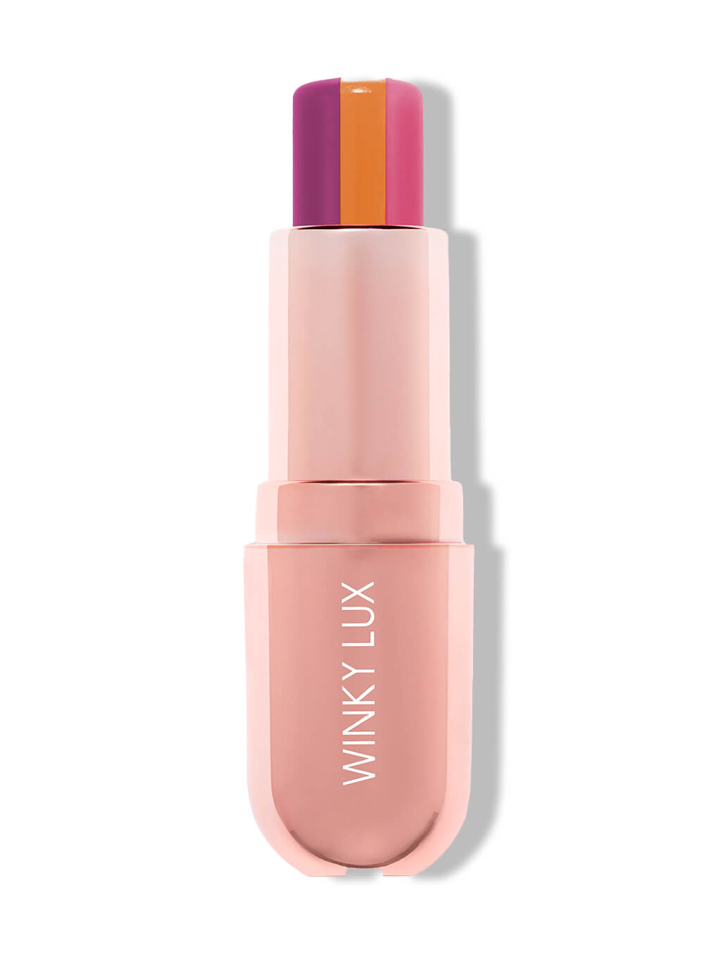 sorbet tinted lip balm on white background