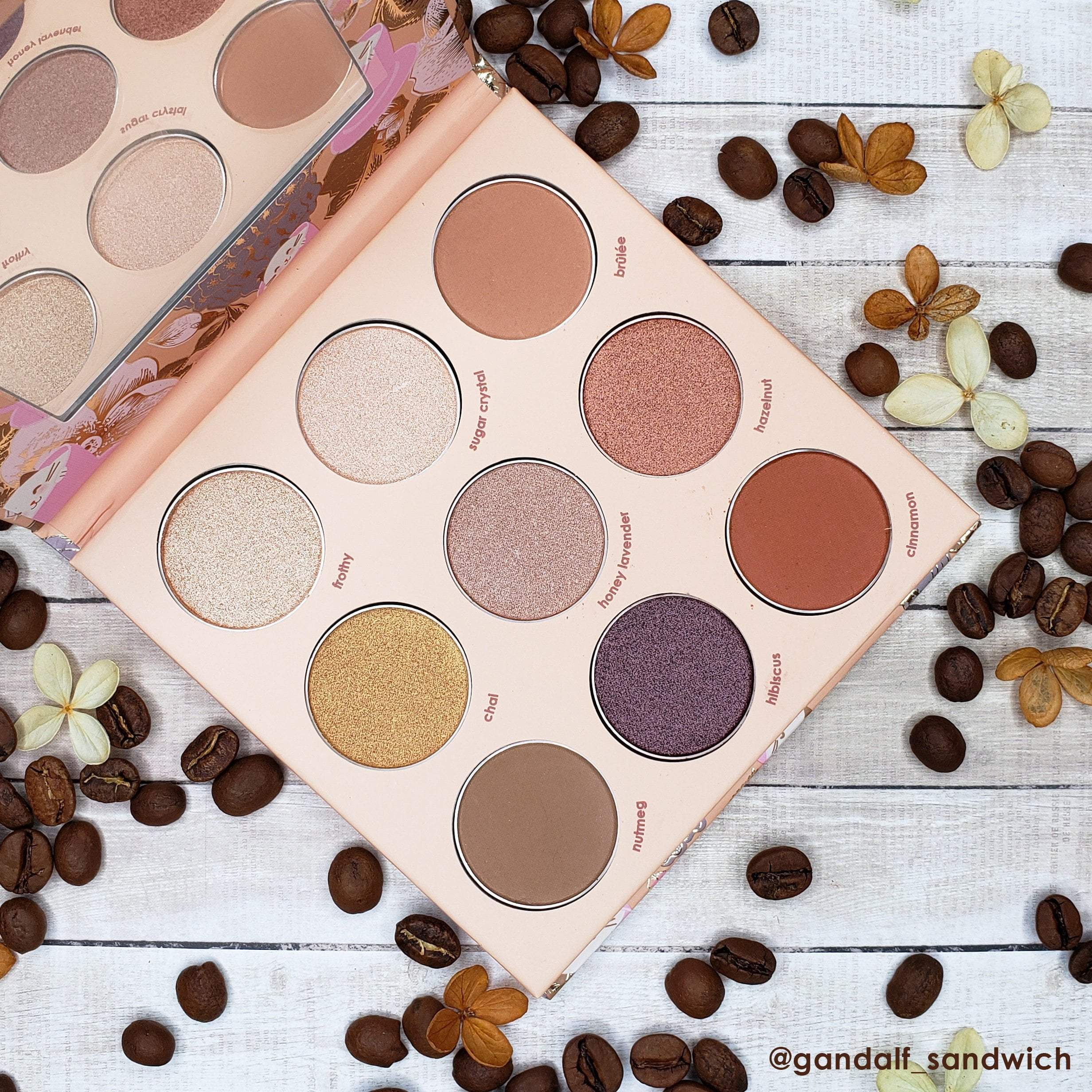 Winky Lux Eye Palette Latte Kitten Eyeshadow Palette