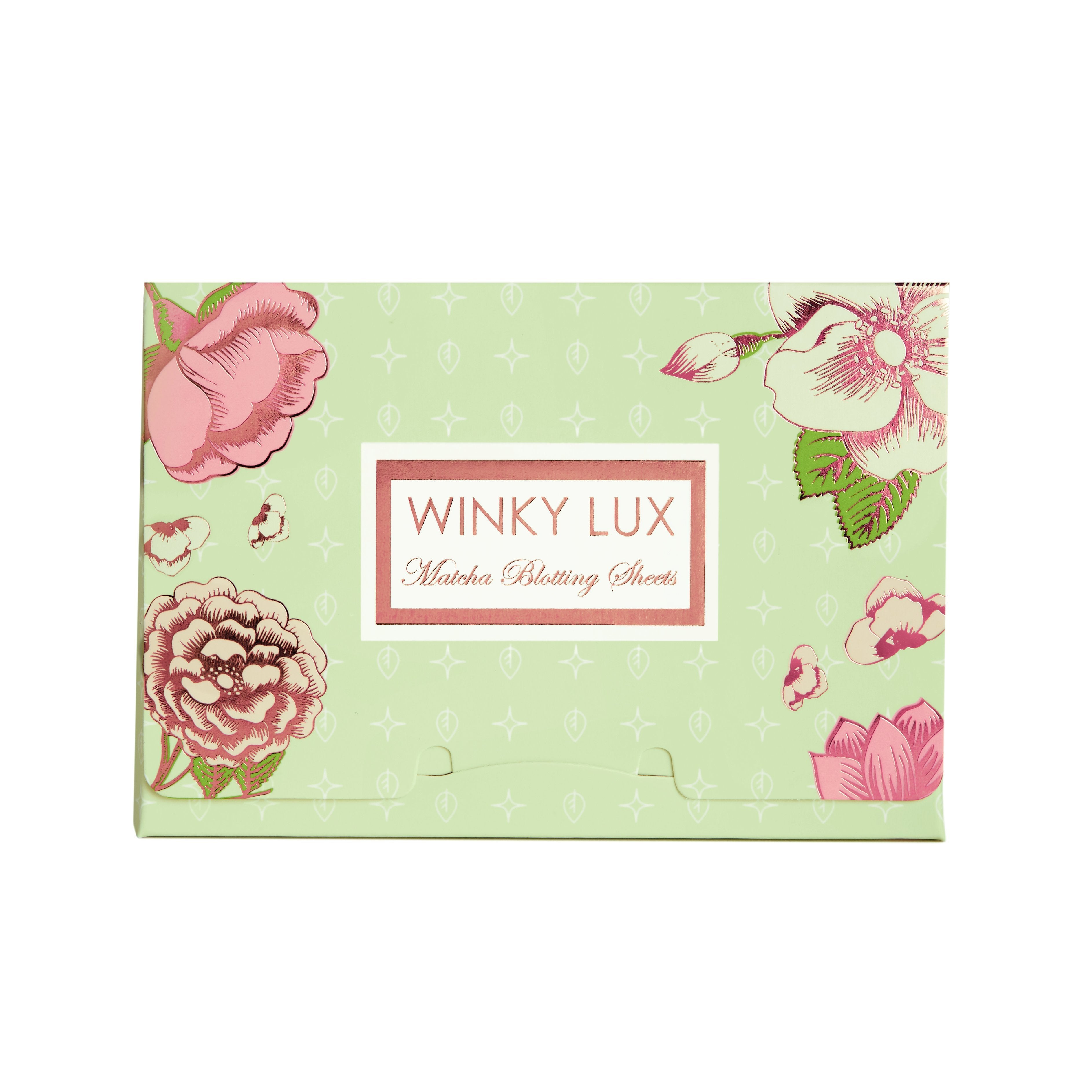 Winky Lux Face Matcha Blotting Papers