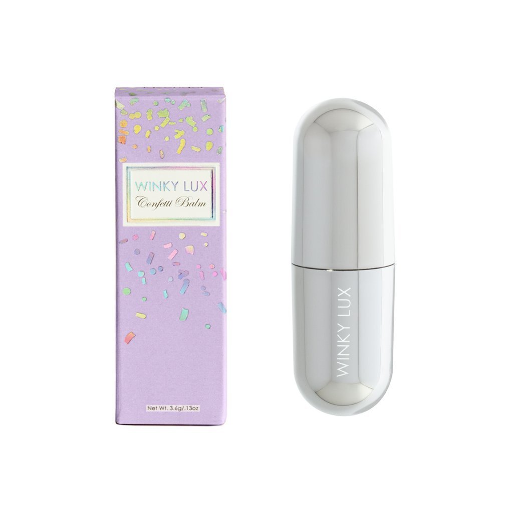 Lavender Confetti -- Winky Lux Lip Balm Limited Edition 