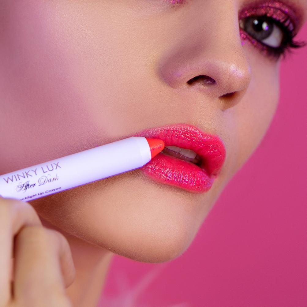 Winky Lux Lipstick After Dark Blacklight Lip Crayon